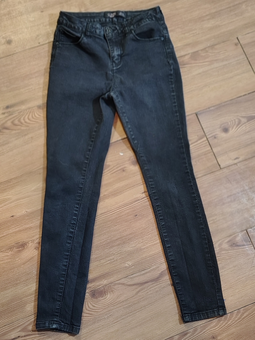 Juniors Ci Sono Black Skinny High-Rise Jeans Size 7/28